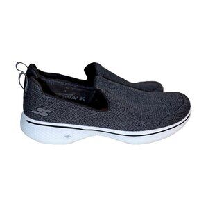 Awesome Skechers Black Gen5 GOGA Max Slip-on Walking Shoes Size 7.5 EUC